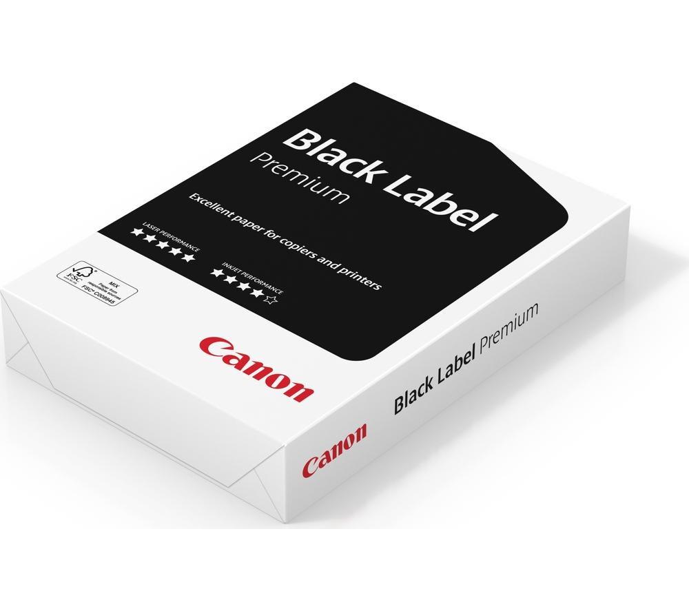 Image of CANON A4 Premium Black Label Paper - 500 Sheets