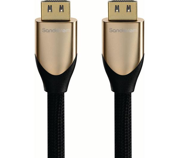 SANDSTROM Gold Series S3HDM315 Premium High Speed HDMI Cable with Ethernet - 3 m image number 0