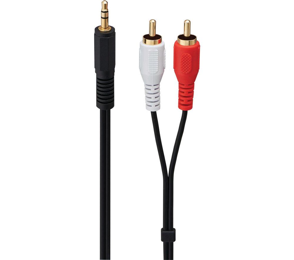 LOGIK 3.5 mm to RCA Cable - 1.5 m
