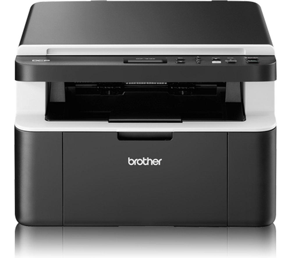 Image of BROTHER DCP1612W Monochrome All-in-One Wireless Laser Printer, Black