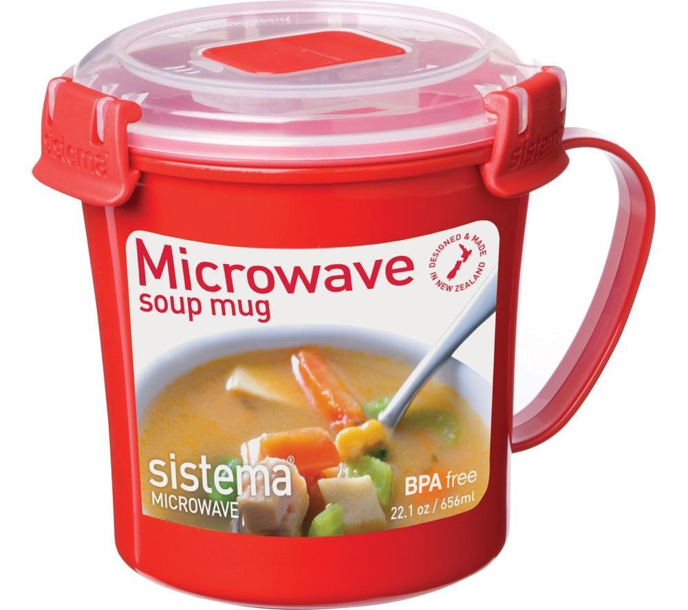 SISTEMA 656ml Microwave Soup Mug