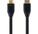 SANDSTROM Black Series S3HDM115 High Speed HDMI Cable with Ethernet - 3 m