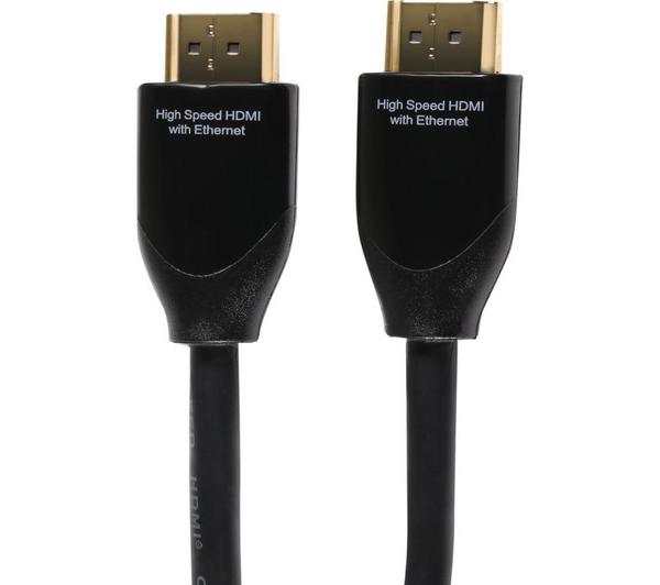 SANDSTROM Black Series S3HDM115 High Speed HDMI Cable with Ethernet - 3 m image number 6