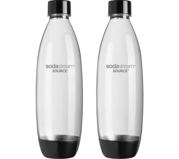 SODASTREAM 1 Litre Fuse Carbonating Bottle - Twin Pack image number 0