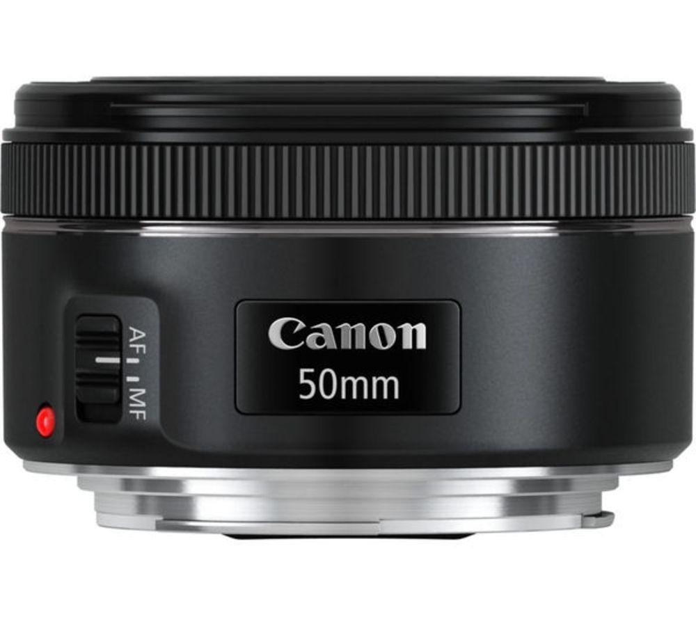 Buy CANON EF 50 mm f/1.8 STM Standard Prime Lens | Currys