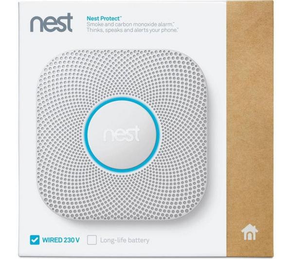 GOOGLE Nest Protect 2nd Generation Smoke and Carbon Monoxide Alarm - Hard Wired image number 1