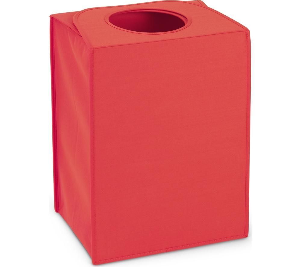BRABANTIA Rectangular 55-litre Laundry Bag - Warm Red