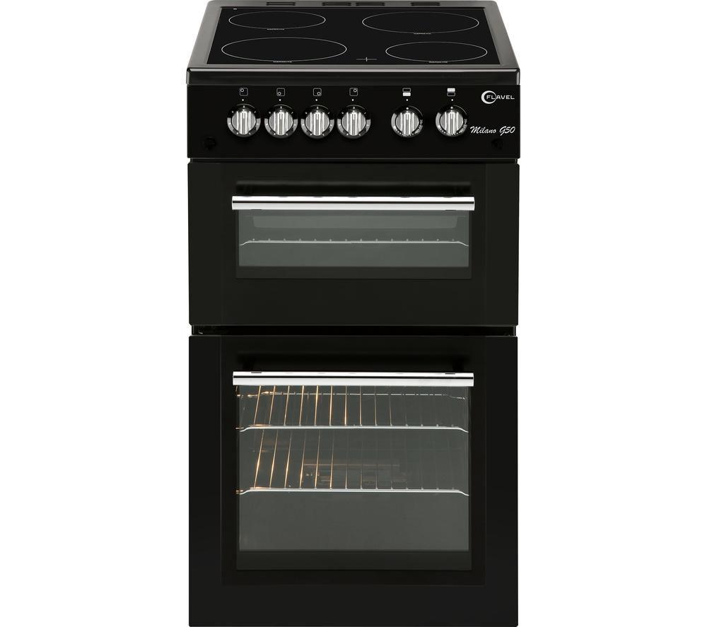 FLAVEL MLB5CDK 50 cm Electric Ceramic Cooker - Black, Black