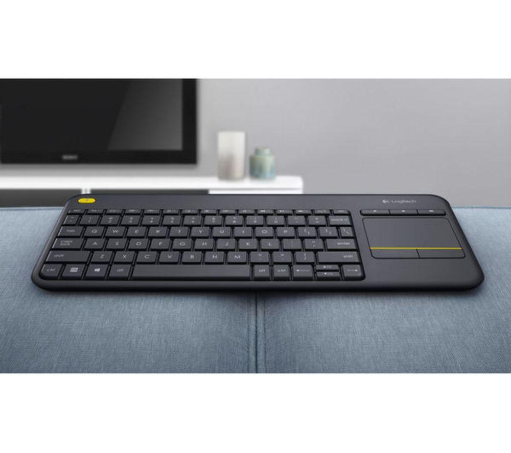 LOGITECH K400 Plus Wireless Keyboard - Dark Grey image number 10 of 15