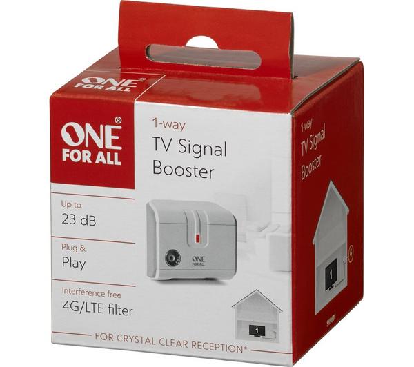 ONE FOR ALL SV9601 1-Way TV Signal Booster image number 4