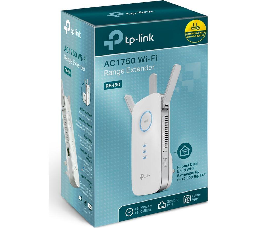 TP-LINK RE450 WiFi Range Extender - AC 1750, Dual-band image number 6 of 7