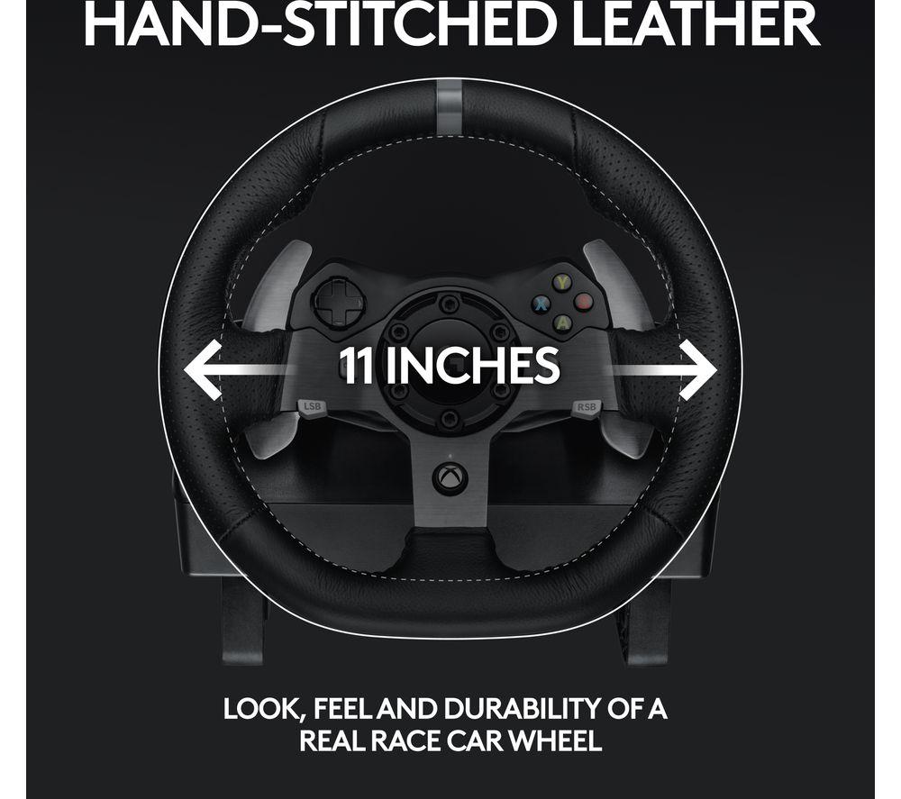 LOGITECH Driving Force G920 Xbox & PC Racing Wheel & Pedals - Black image number 5 of 9