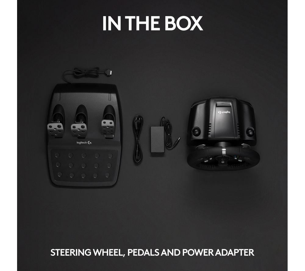 LOGITECH Driving Force G920 Xbox & PC Racing Wheel & Pedals - Black image number 9 of 9