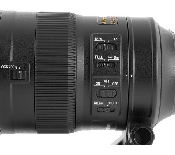 NIKON AF-S NIKKOR 200-500 mm f/5.6E ED VR Telephoto Zoom Lens image number 7