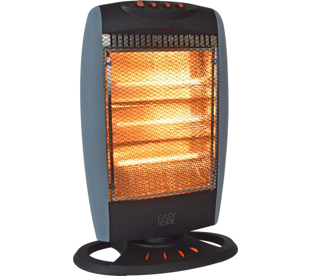 STATUS HH-1200W1PKB Portable Panel Heater - Black & grey, Silver/Grey,Black