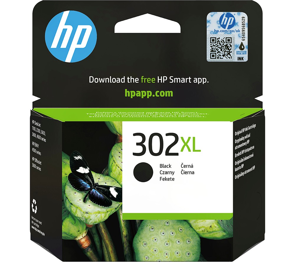 Compatible HP 302XL Black Ink Cartridge - F6U68AE - EXTRA HIGH CAPACITY  (Cartridge People)