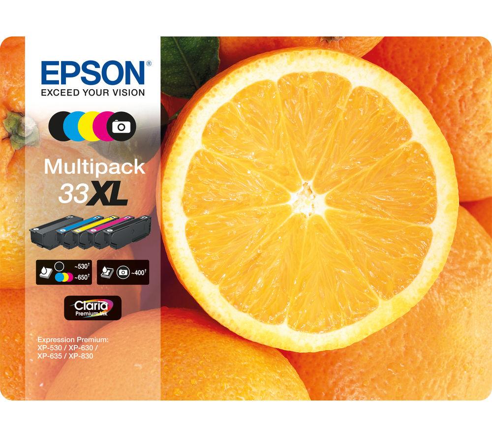 Epson 33XL Orange Multipack Claria 5-Colours