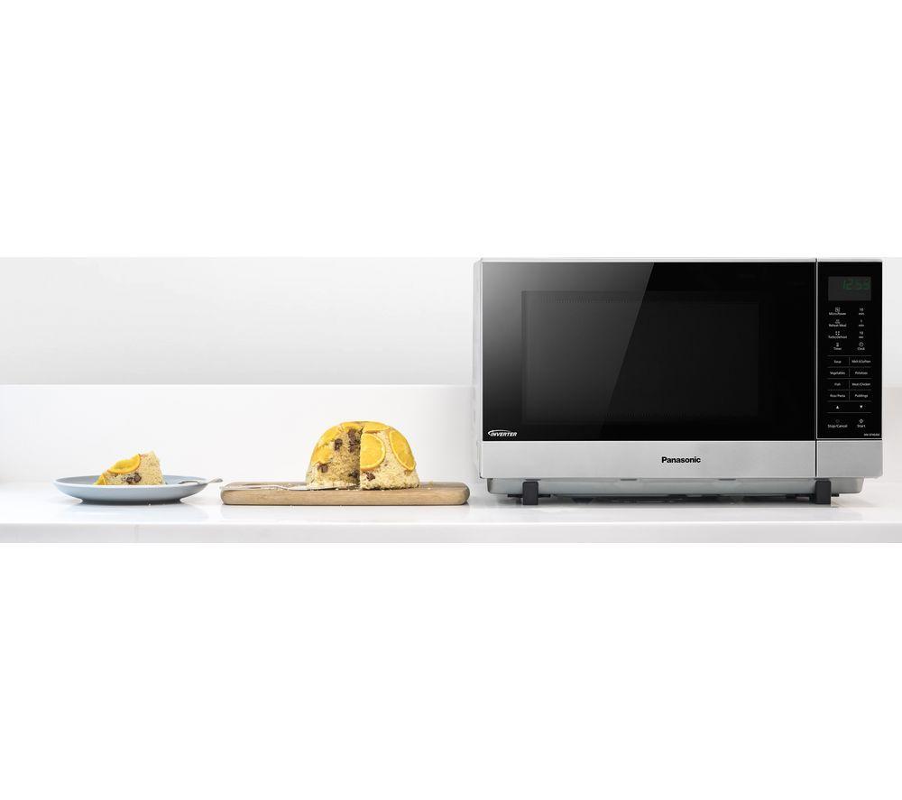 PANASONIC NN-SF464MBPQ Solo Microwave - Silver image number 4 of 11