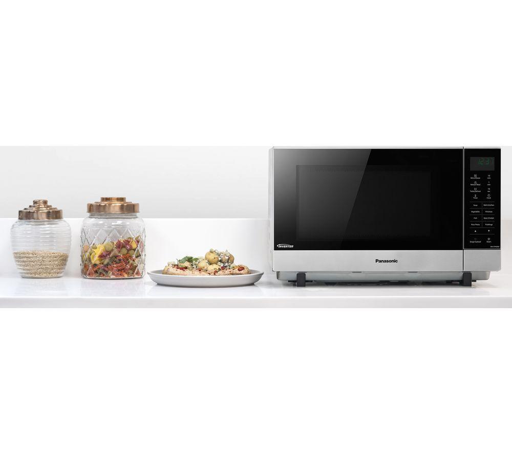 PANASONIC NN-SF464MBPQ Solo Microwave - Silver image number 6 of 11