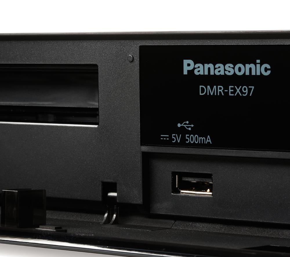PANASONIC DMR-EX97EB-K DVD Player with Freeview HD Recorder - 500 GB HDD image number 7 of 9