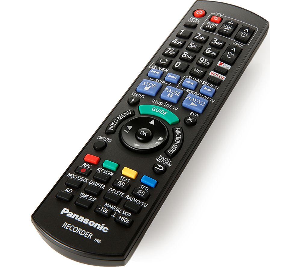 PANASONIC DMR-PWT655EB Smart 3D Blu-ray & DVD Player with Freeview Play Recorder - 1 TB HDD image number 3 of 8