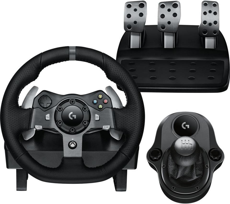 LOGITECH Driving Force G920 Wheel & Gearstick Bundle