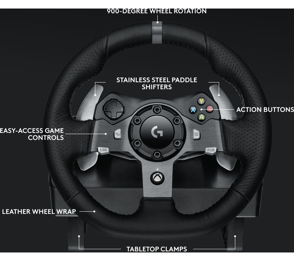 LOGITECH Driving Force G920 Wheel & Gearstick Bundle image number 5 of 7