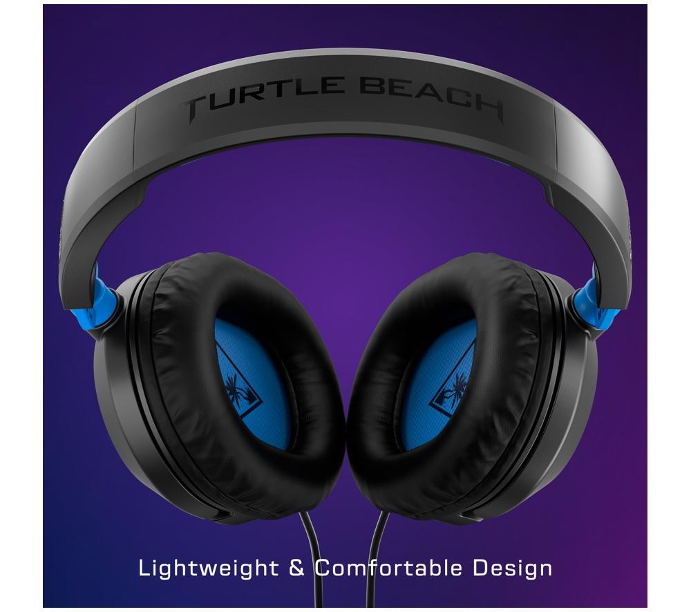 TURTLE BEACH Ear Force Recon 50P Gaming Headset - Black & Blue image number 3 of 16