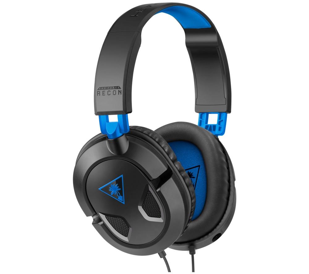 TURTLE BEACH Ear Force Recon 50P Gaming Headset - Black & Blue image number 8 of 16