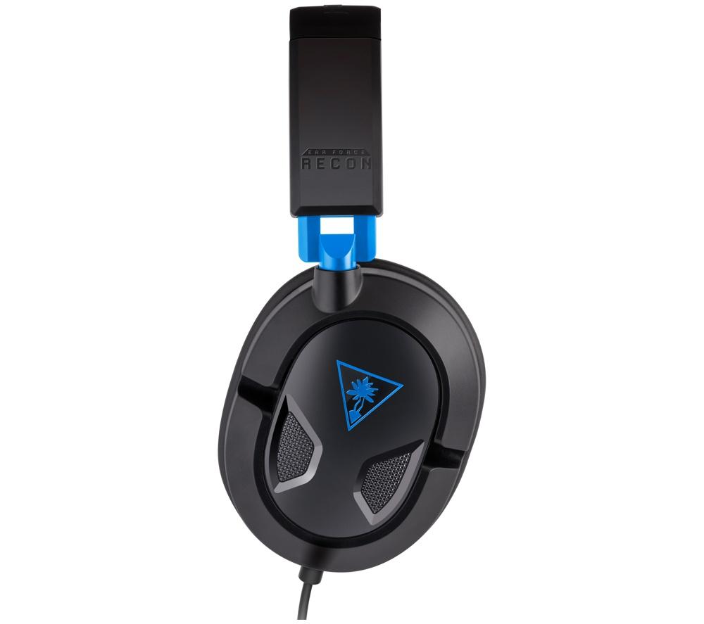 TURTLE BEACH Ear Force Recon 50P Gaming Headset - Black & Blue image number 9 of 16