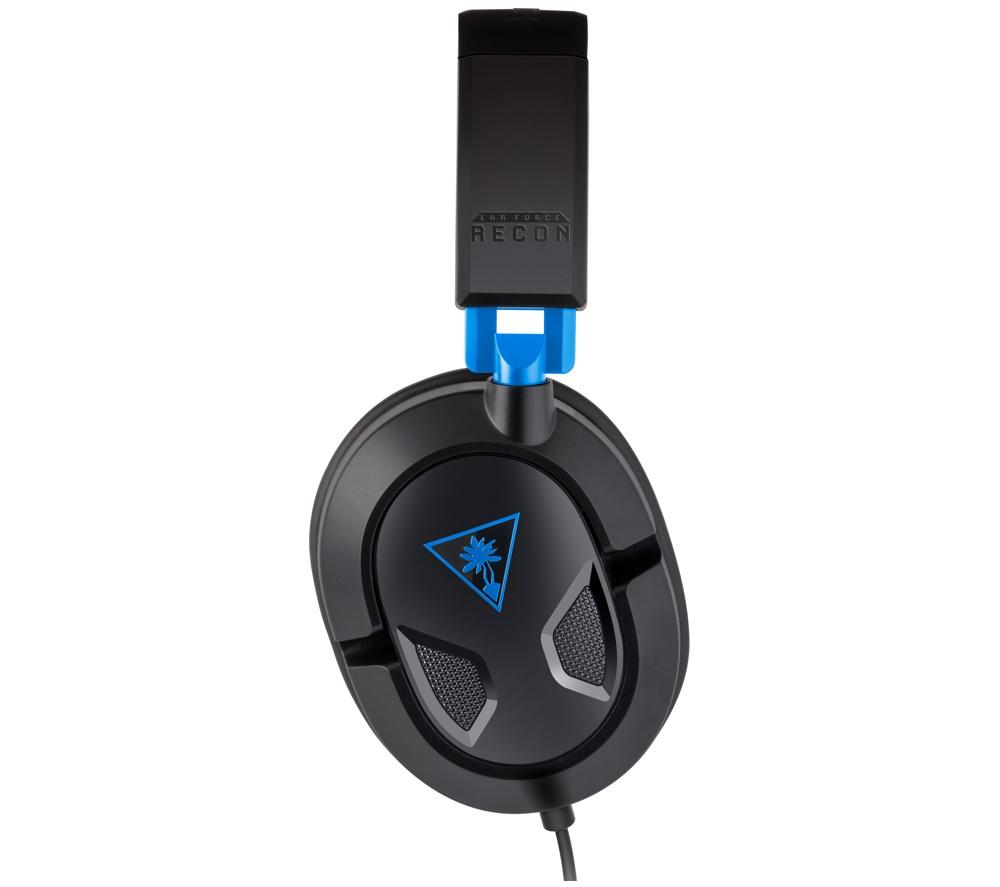 TURTLE BEACH Ear Force Recon 50P Gaming Headset - Black & Blue image number 10 of 16