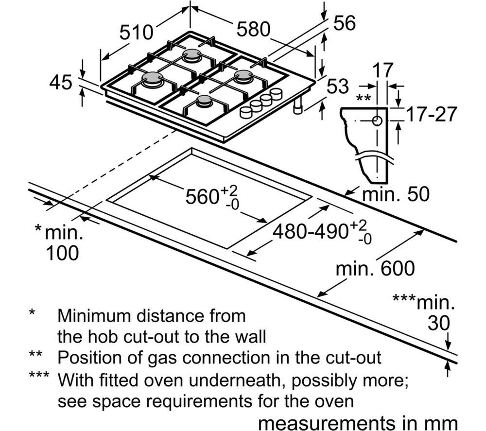 Bosch store white hob