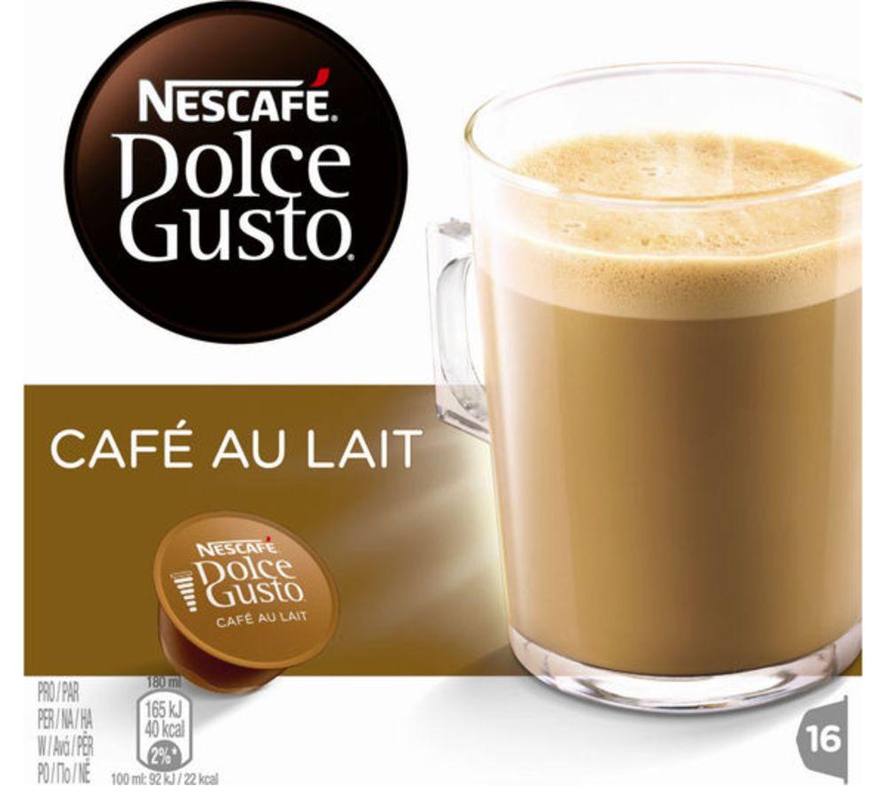 NESCAFÉ® Dolce Gusto® Capsules, Cafe Au Lait, 16/Box