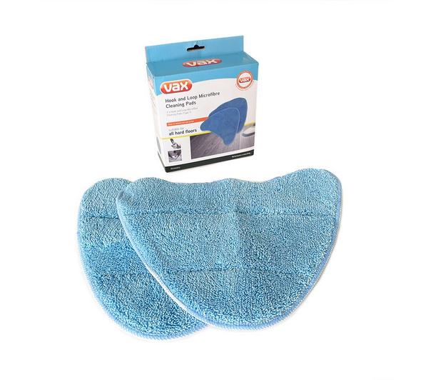 2 Microfibre Mop Pads for Vax S87-W2-WV White Stick Steam Cleaner 2 Coral Pads 