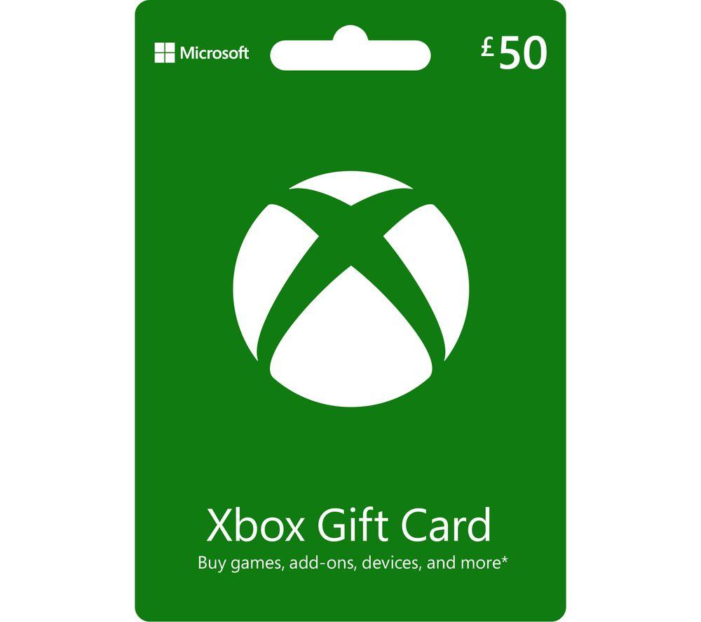 Image of XBOX Gift Card - £50
