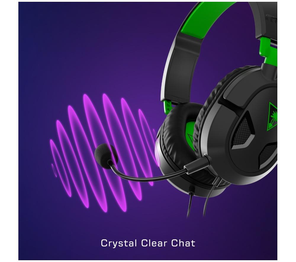 TURTLE BEACH Ear Force Recon 50X Gaming Headset - Black & Green image number 6 of 14