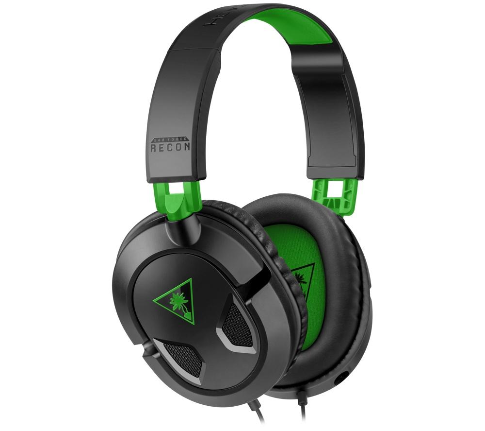 TURTLE BEACH Ear Force Recon 50X Gaming Headset - Black & Green image number 8 of 14