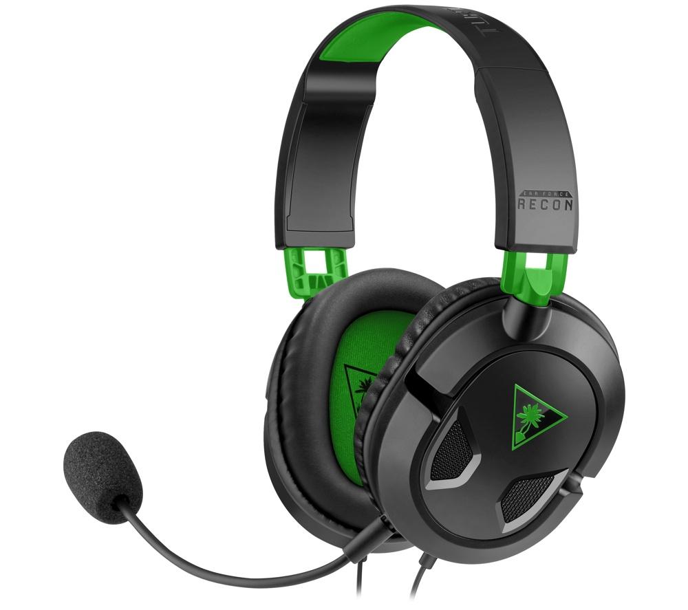 TURTLE BEACH Ear Force Recon 50X Gaming Headset - Black & Green image number 9 of 14