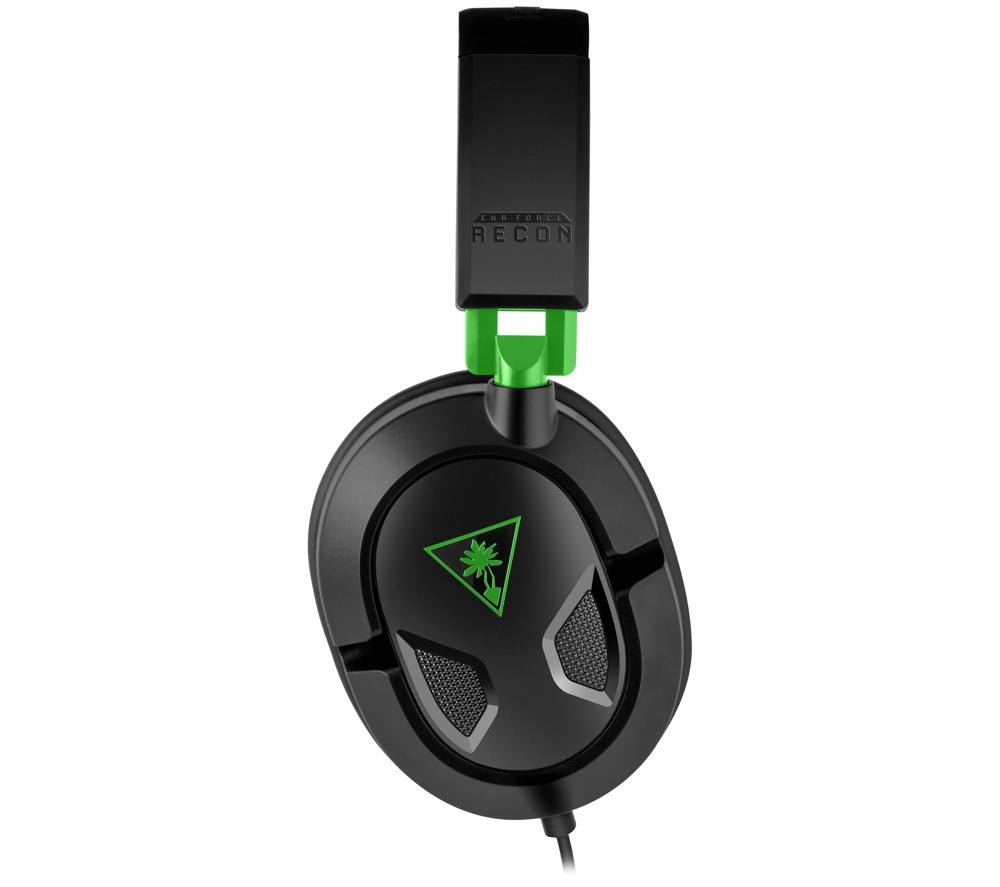 TURTLE BEACH Ear Force Recon 50X Gaming Headset - Black & Green image number 11 of 14