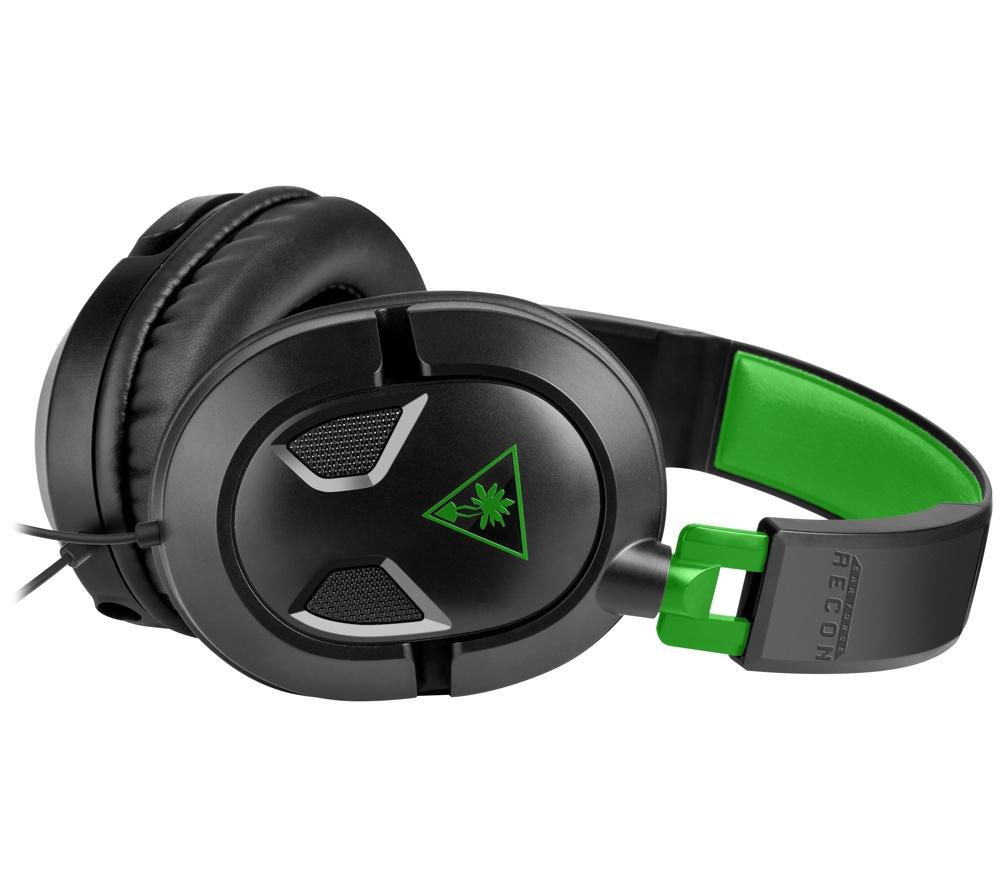 TURTLE BEACH Ear Force Recon 50X Gaming Headset - Black & Green image number 14 of 14