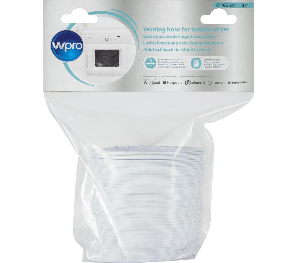 WPRO ASG310 Universal Tumble Dryer Vent Tube - 3 m