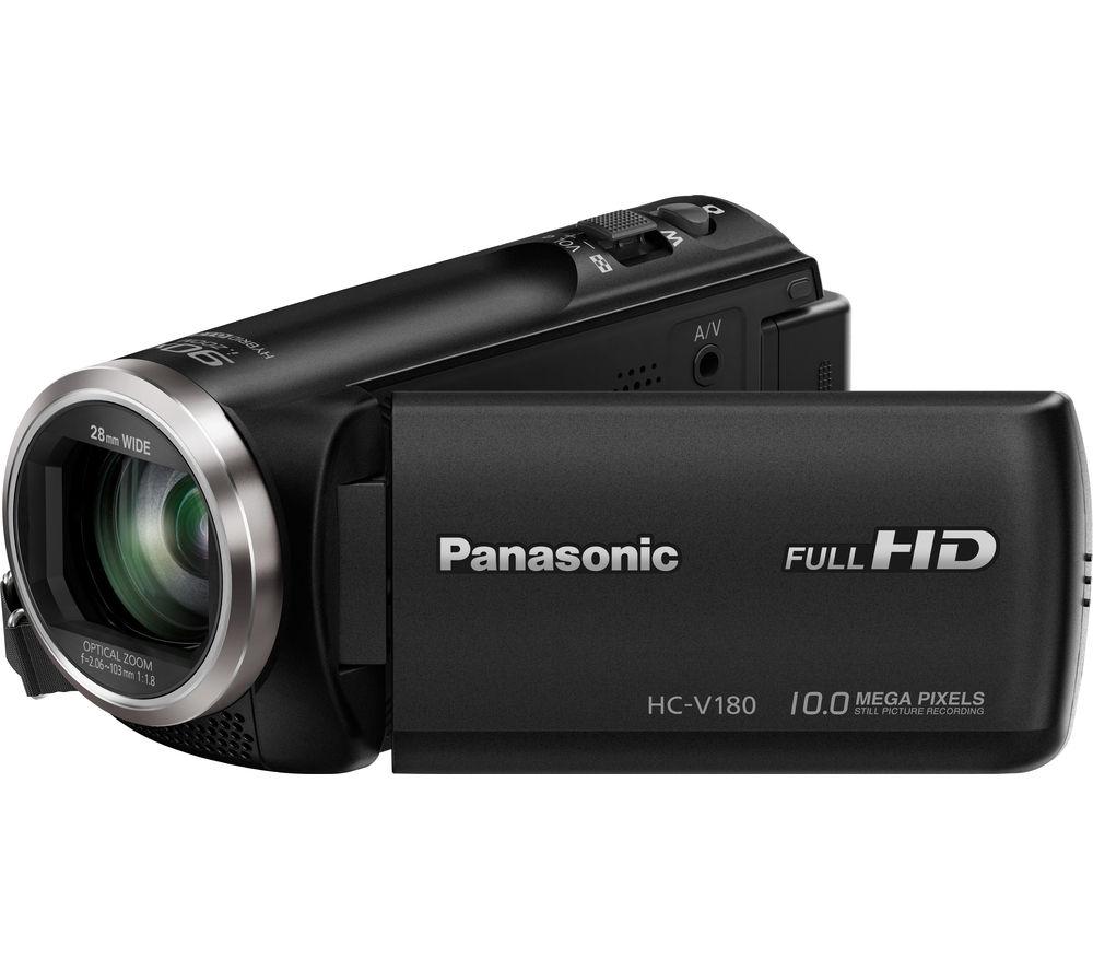 Click to view product details and reviews for Panasonic Hc V180eb K Camcorder Black Black.