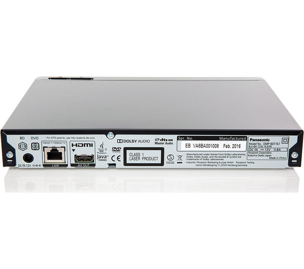 PANASONIC DMP-BDT167EB Smart 3D Blu-ray & DVD Player image number 6 of 7