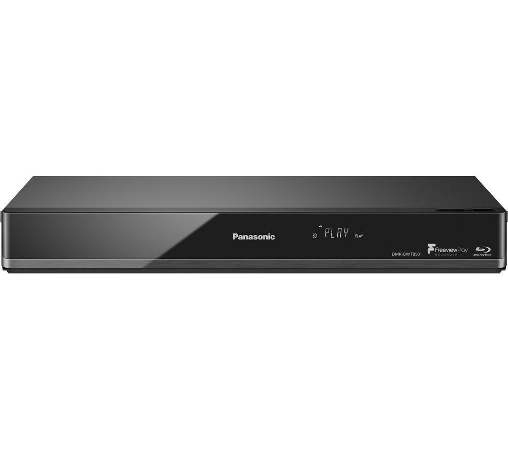 Panasonic DMR-BWT850EB Smart Network 3D Blu-ray DiscTM Recorder with Twin HD - Black & Energizer AAA Batteries, Alkaline Power, Triple A Battery Pack, 32 Pack (Packaging May Vary)