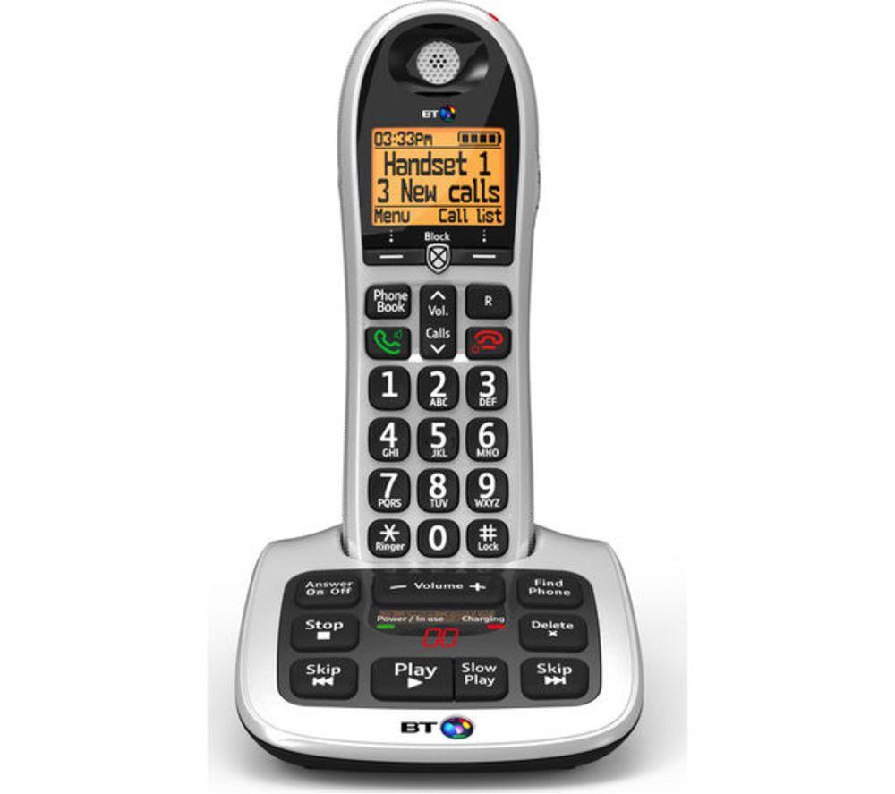 Buy BT 4600 Cordless Phone with Answering Machine - Silver