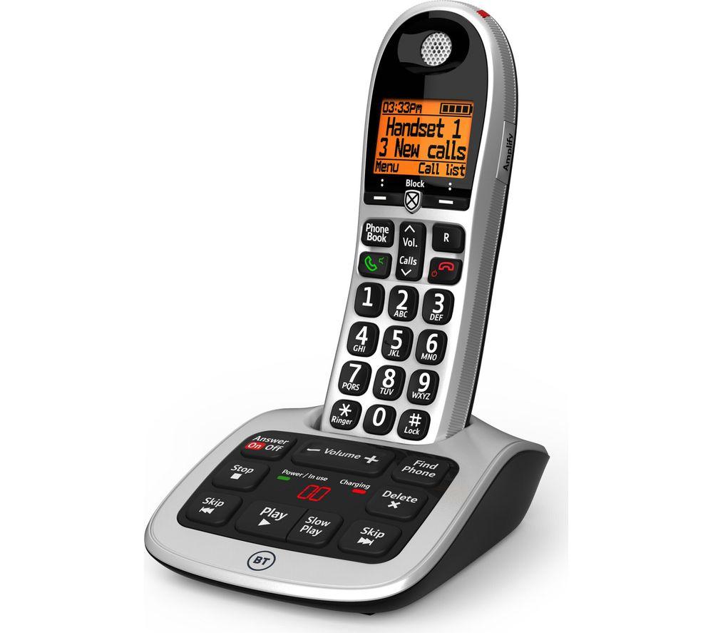 BT 4600 Cordless Phone with Answering Machine - Silver image number 2 of 4