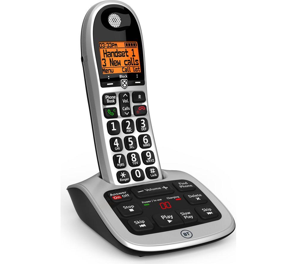BT 4600 Cordless Phone with Answering Machine - Silver image number 3 of 4