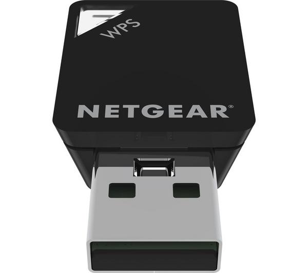 NETGEAR A6100 USB Wireless Adapter - AC 600, Dual-band image number 1