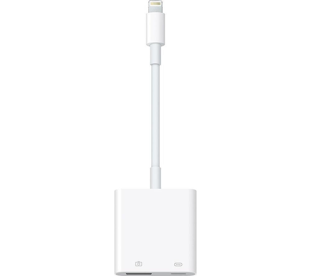 Image of APPLE Lightning to USB Adapter, White