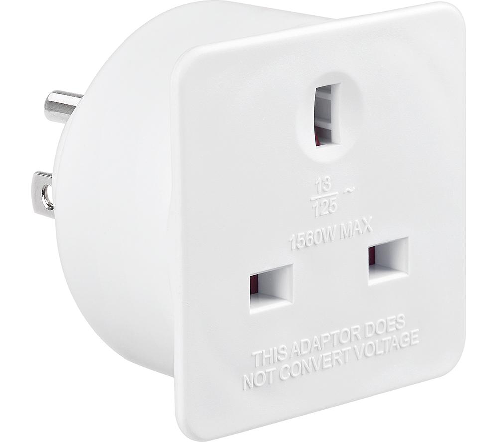 Image of MASTERPLUG TAUSA-MP UK to US Travel Adapter, White